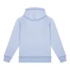 Hyperdrive Flatlock Hoodie - Cashmere Blue/White sold by Trapstar London