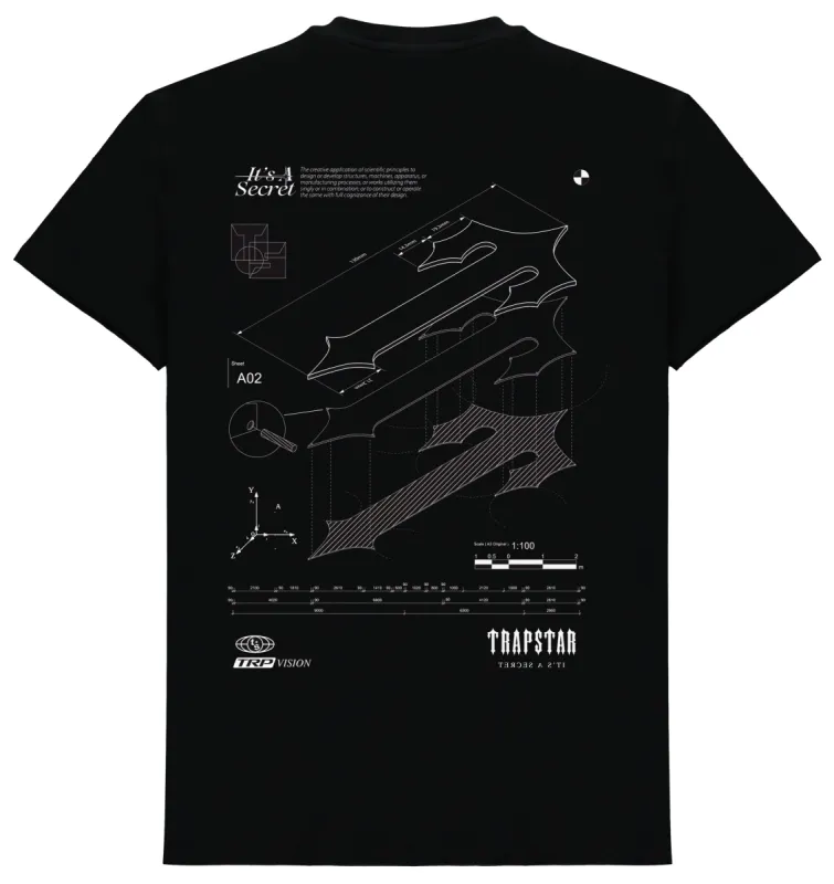 DIY Tee - Black sold by Trapstar London
