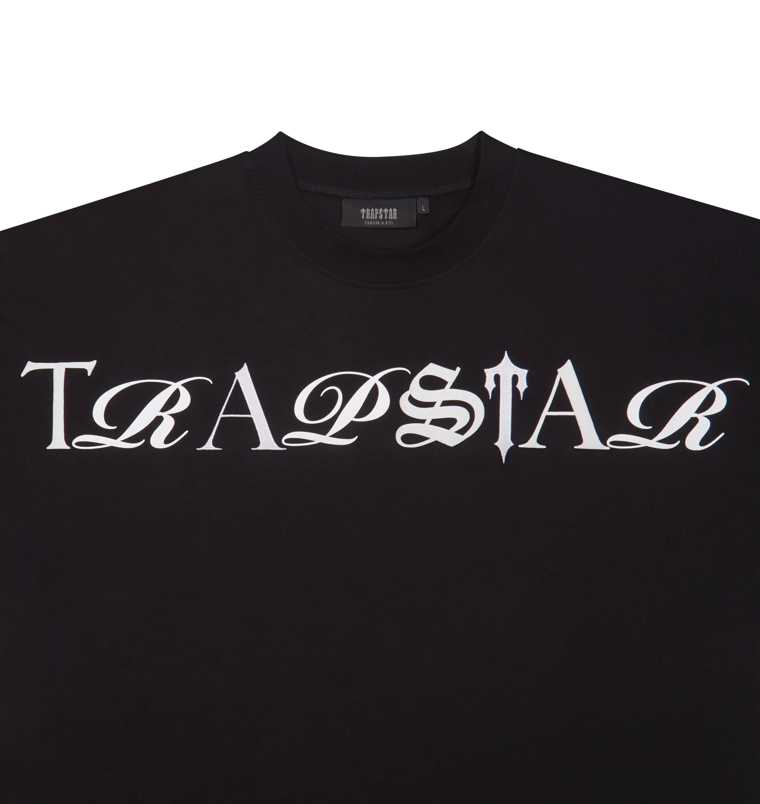 Script Tee - Black/White sold by Trapstar London product image thumbnail 2