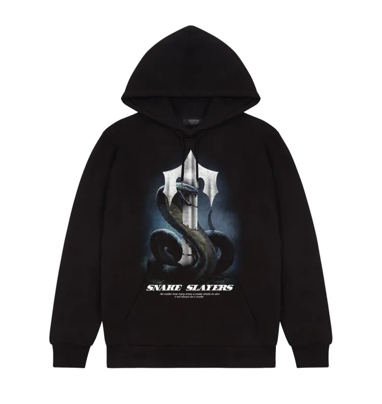 TRAPSTAR LONDON/IRONGATE BASELINE ロゴ グラフィック Irongate T Snake Slayer - Black* | Parallel