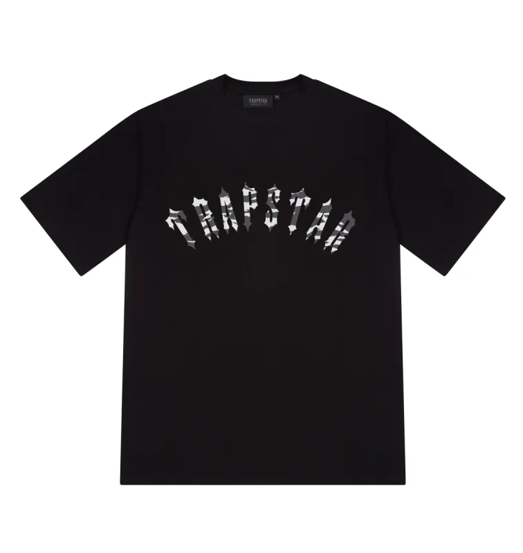 Global Ties Tee - Black sold by Trapstar London