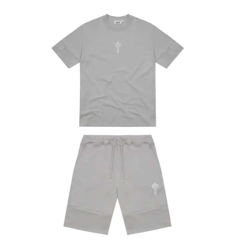 ■Trapstar London■ DECONSTRUCT DECODED *TEE＆SHORTS SET Decoded Gel Shorts Set - Dazzling Blue | Parallel