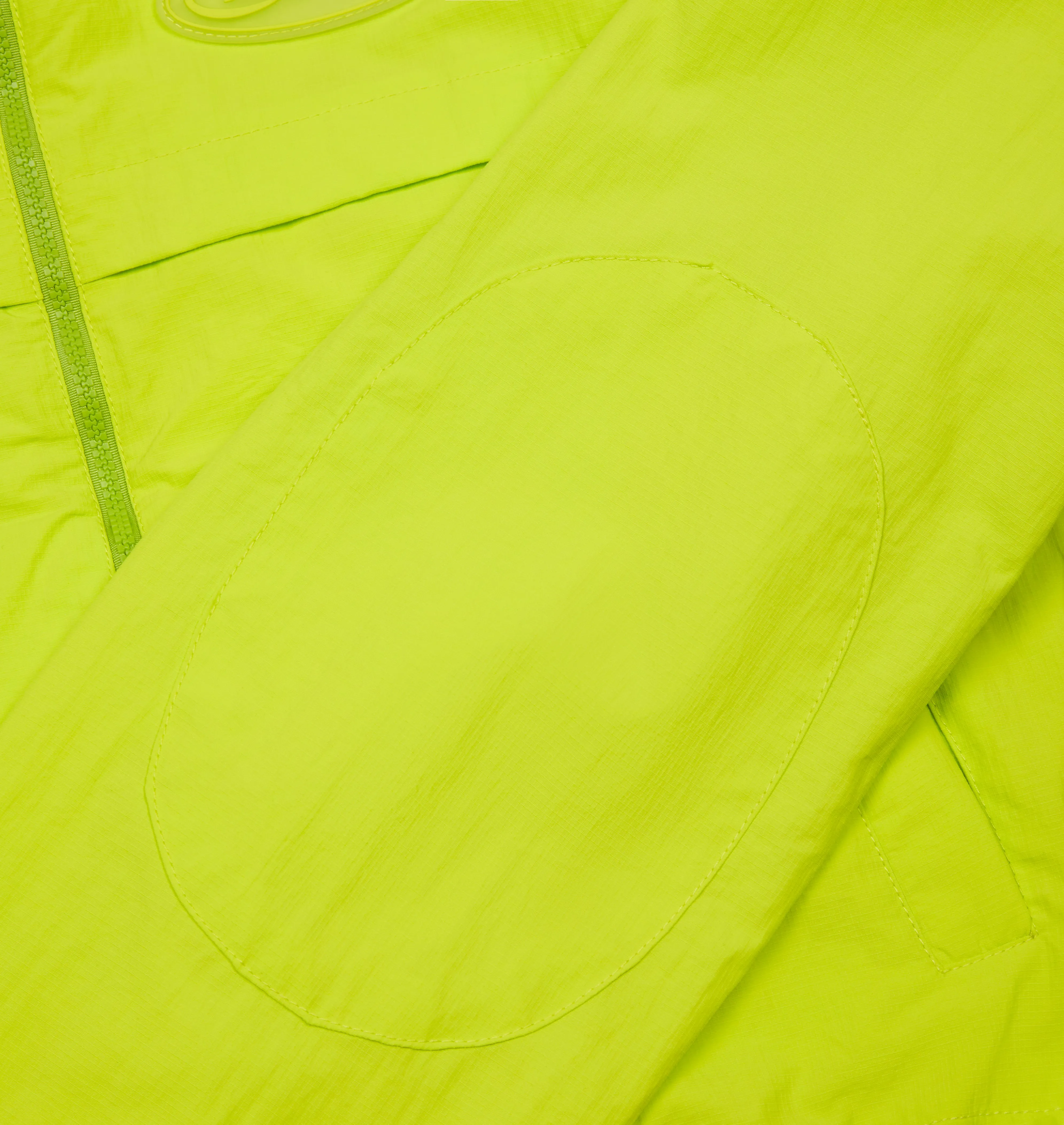 Women’s Cropped Ripstop Windbreaker - Lime sold by Trapstar London product image thumbnail 5