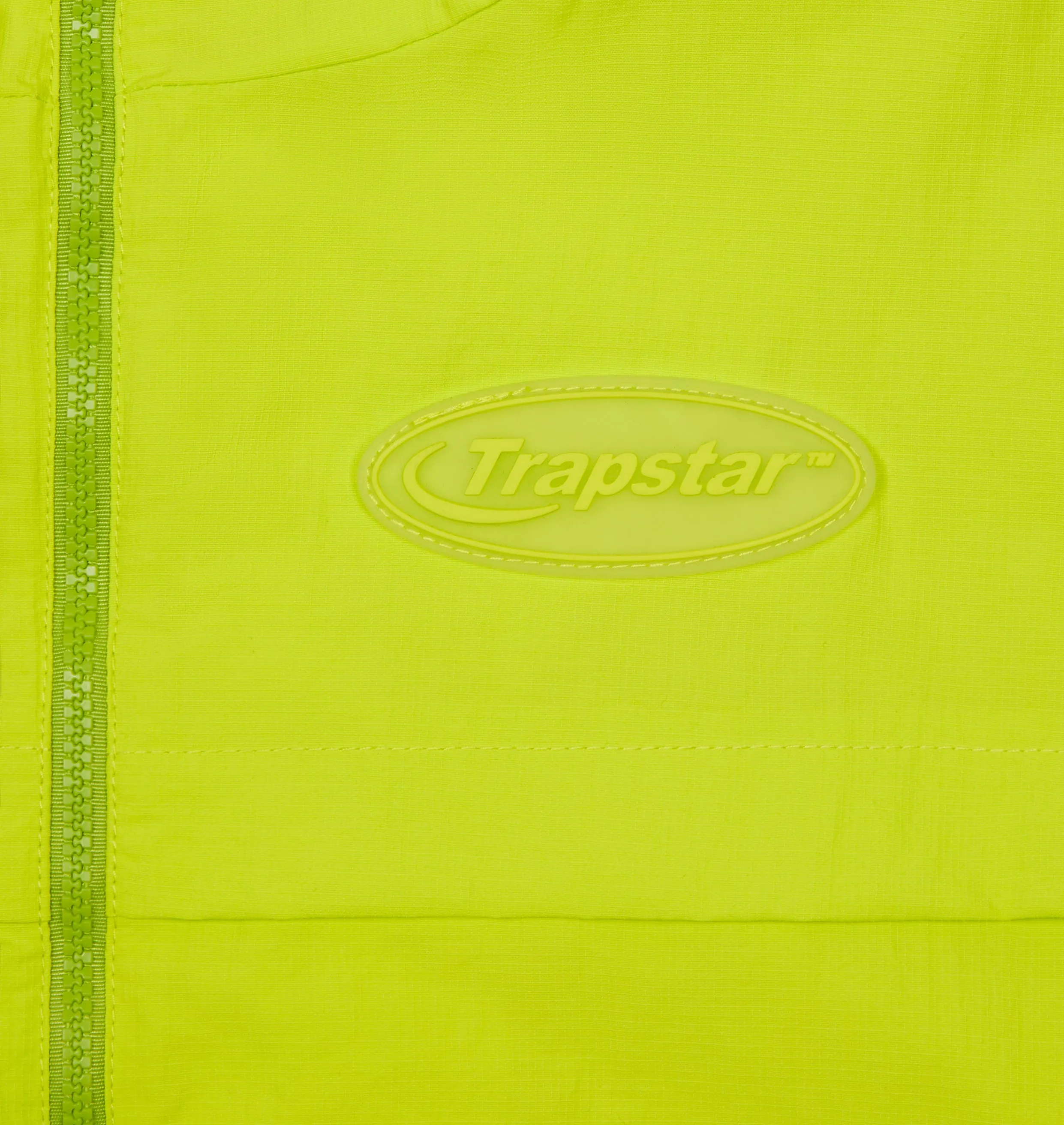 Women’s Cropped Ripstop Windbreaker - Lime sold by Trapstar London product image thumbnail 3