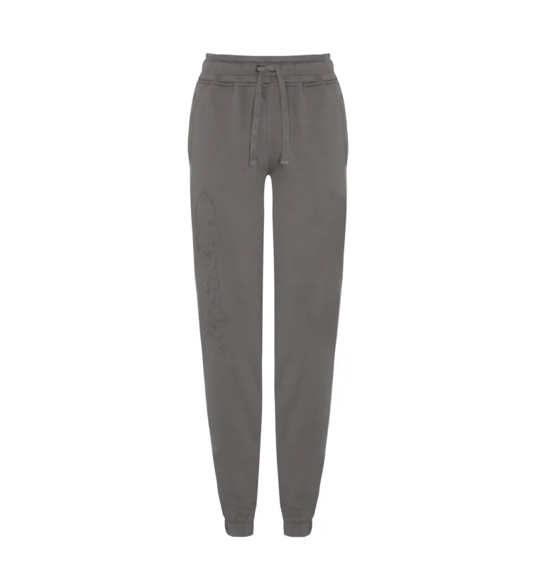 Women's Hyperdrive Loose Fit Jogging Bottoms - Tornado Grey made by Trapstar London
