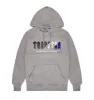 Chenille Decoded 2.0 Hoodie Tracksuit - Grey/Blue sold by Trapstar London