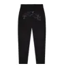 Wildcard Chenille Jogging Bottoms - Black Edition sold by Trapstar London