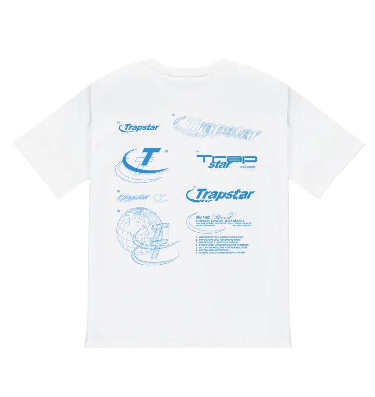 Trapstar Hyperdrive Odyssey Tee - White sold by Trapstar London