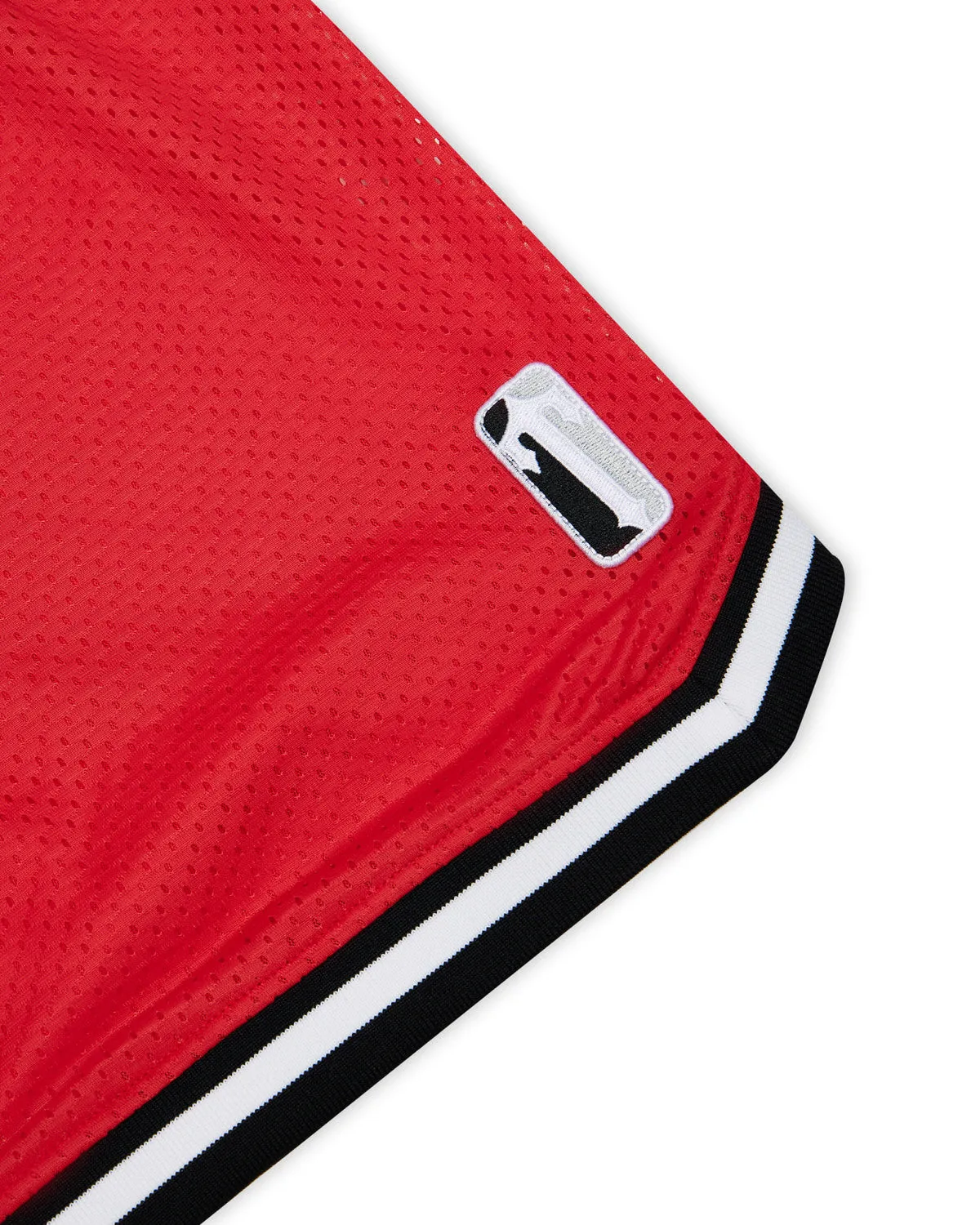 It's A Secret Irongate Arch Shorts - Black/Red sold by Trapstar London product image thumbnail 2