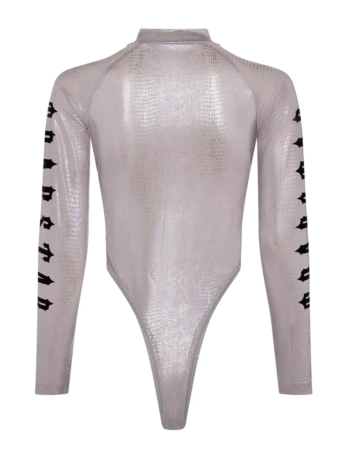 Women's Irongate Zipped Bodysuit - Silver sold by Trapstar London product image thumbnail 5