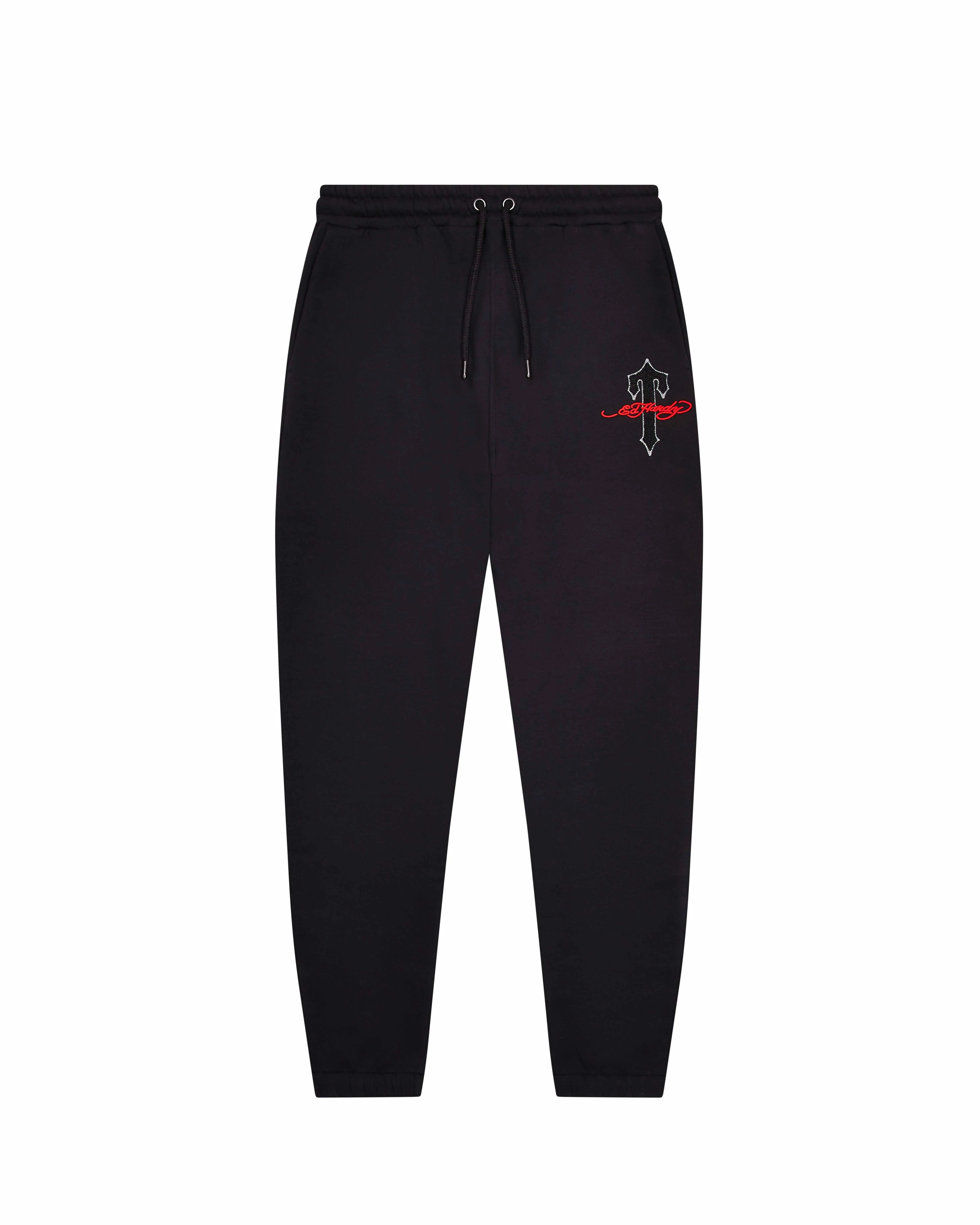 Trapstar x Ed Hardy Jogger - Black sold by Trapstar London