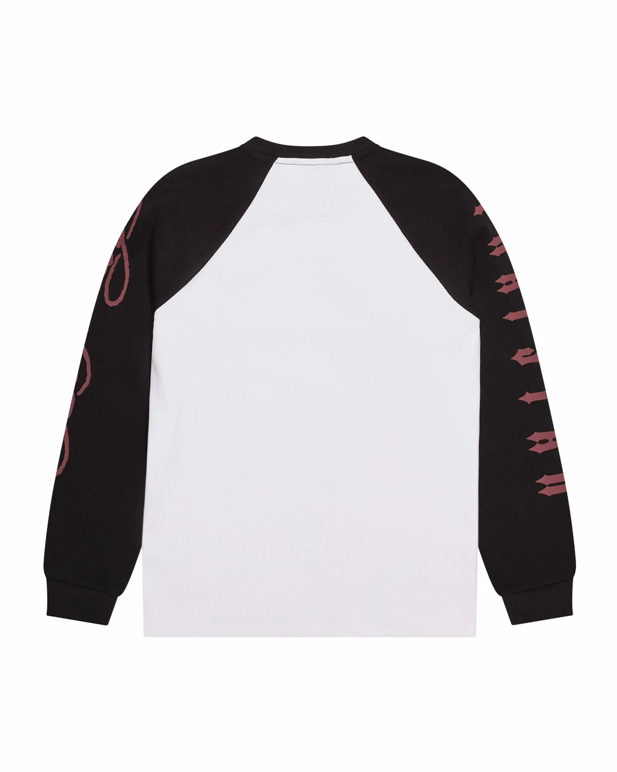 Trapstar x Ed Hardy Waffle LS Top - Black/White sold by Trapstar London product image thumbnail 2