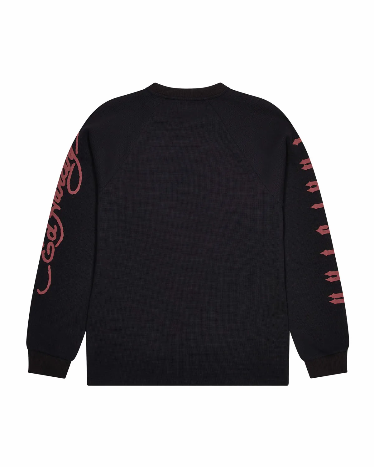 Trapstar x Ed Hardy Waffle LS Top - Black sold by Trapstar London product image thumbnail 2