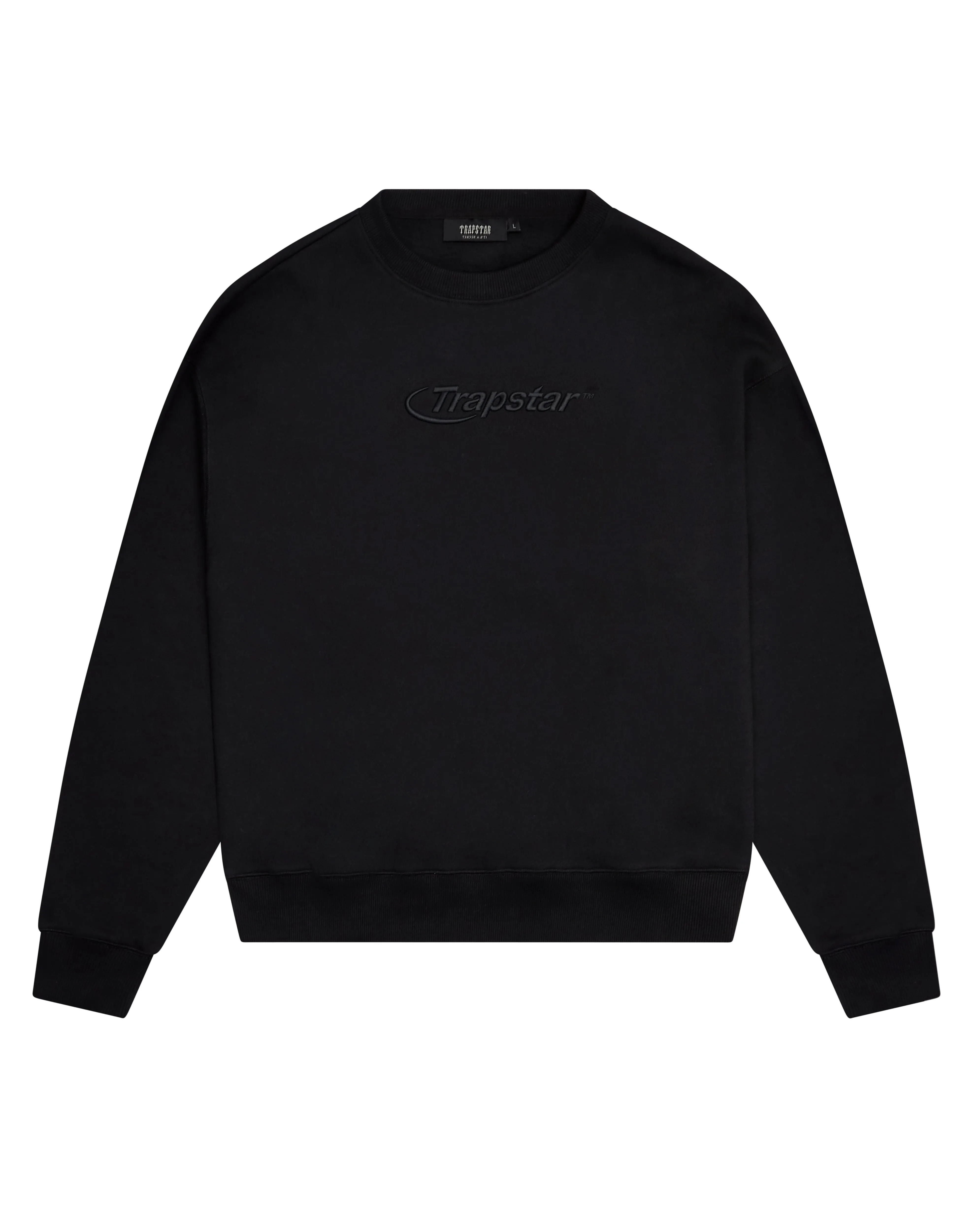 Hyperdrive Crewneck - Black sold by Trapstar London