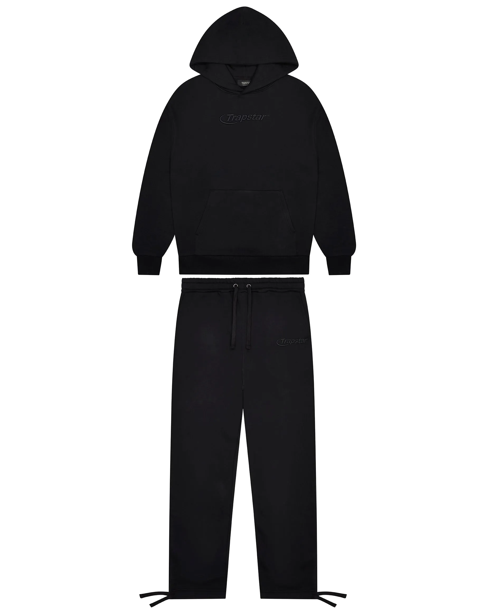 Hyperdrive Embroidered Tracksuit - Black sold by Trapstar London