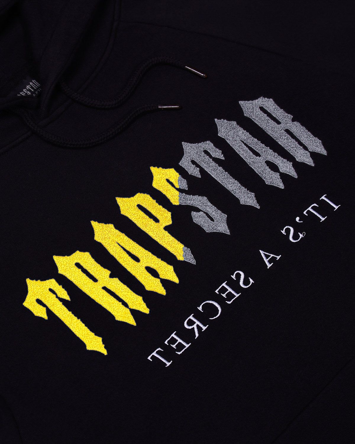 Decoded Chenille Hooded Tracksuit - Black/Yellow sold by Trapstar London product image thumbnail 3