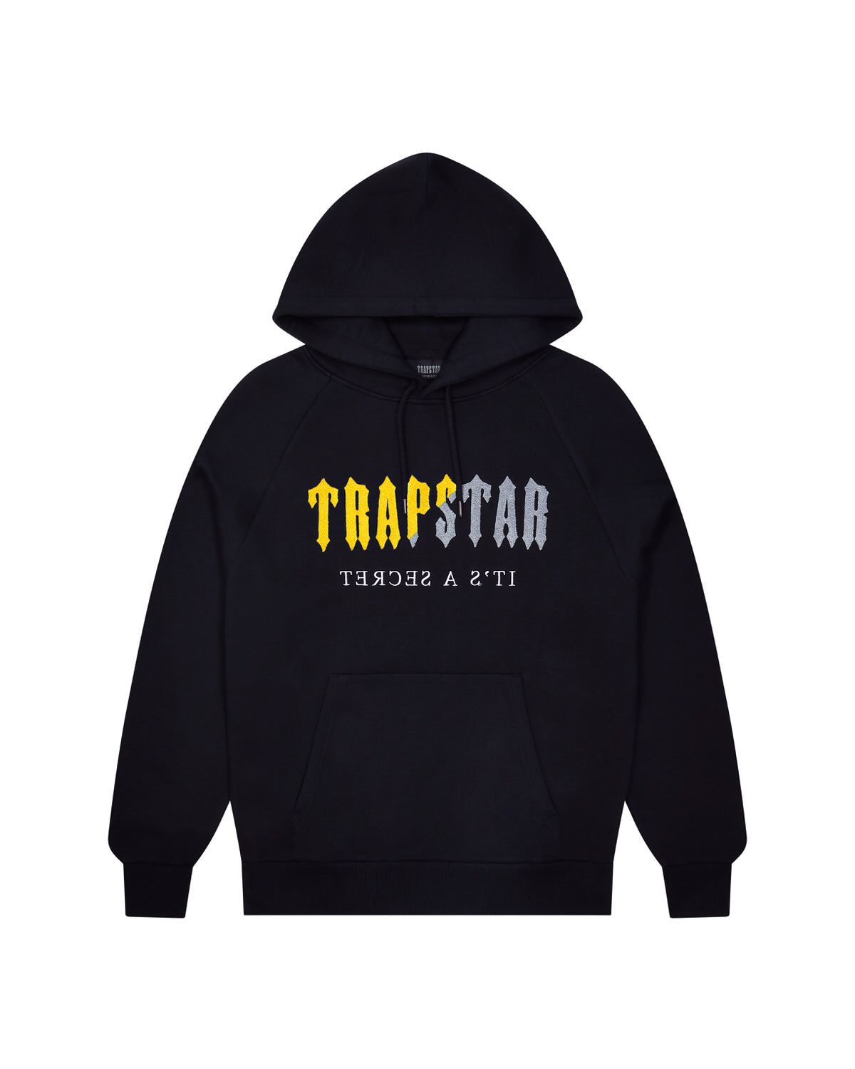 Decoded Chenille Hooded Tracksuit - Black/Yellow sold by Trapstar London product image thumbnail 4