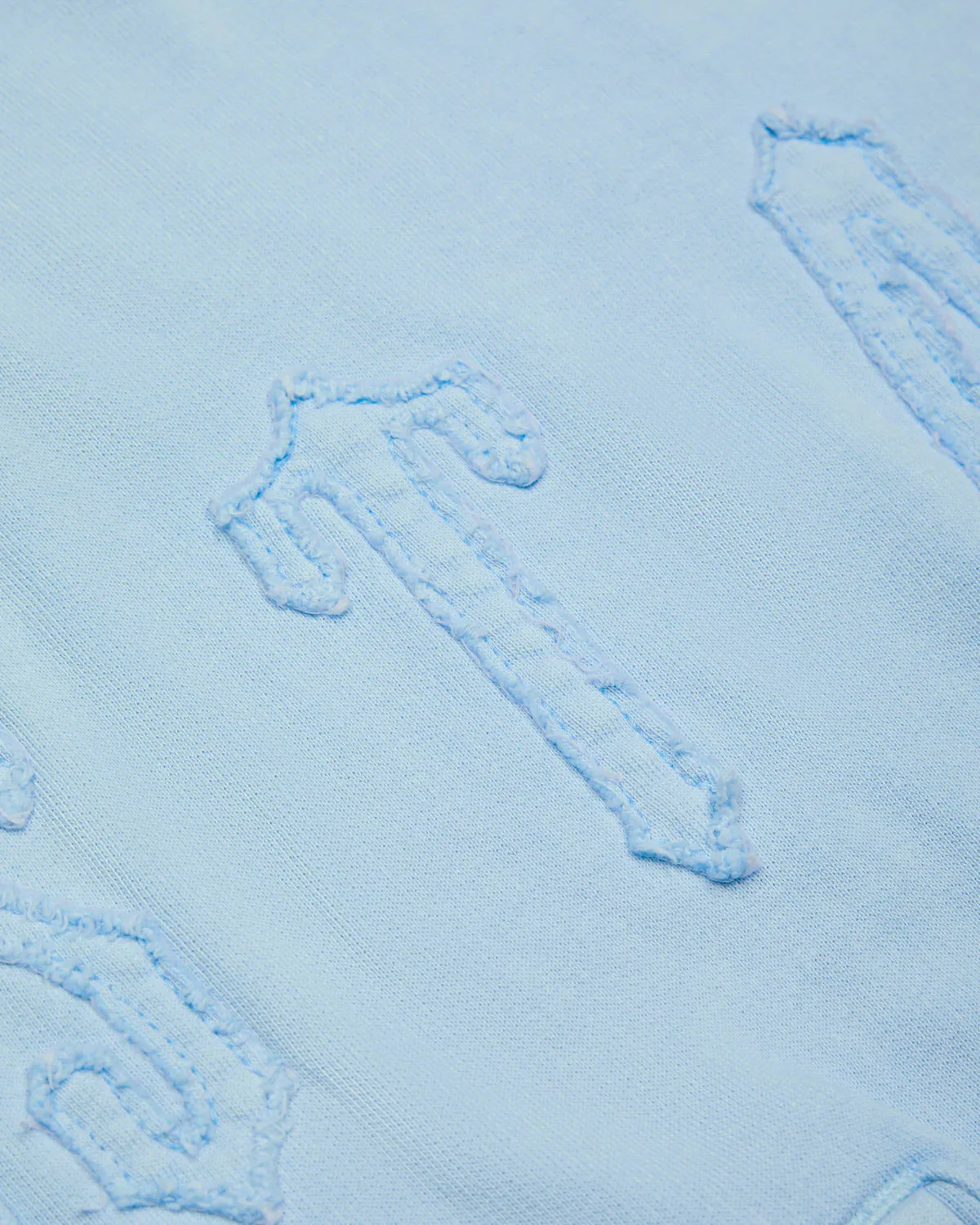 Women's Irongate Cropped Batwing Zip Hoodie - Baby Blue sold by Trapstar London product image thumbnail 2