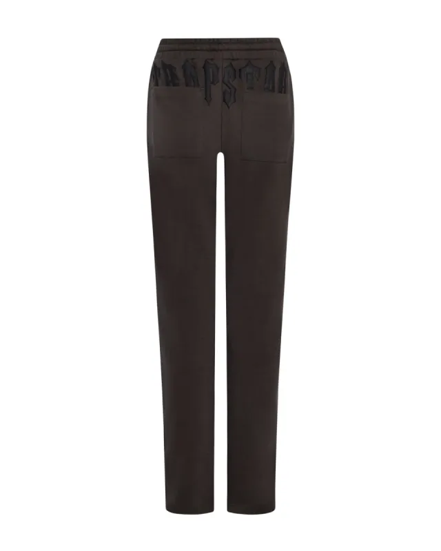 Women's Irongate Slim Fit Track Bottoms - Dark Grey sold by Trapstar London