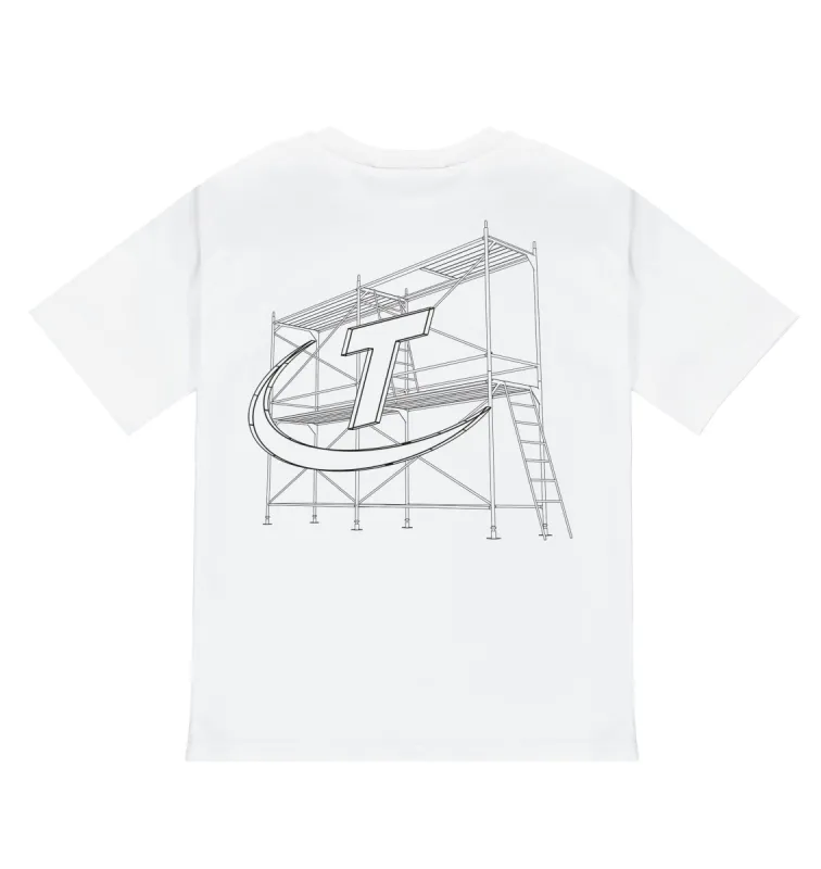 Trapstar Hyperdrive DIY Tee - White sold by Trapstar London