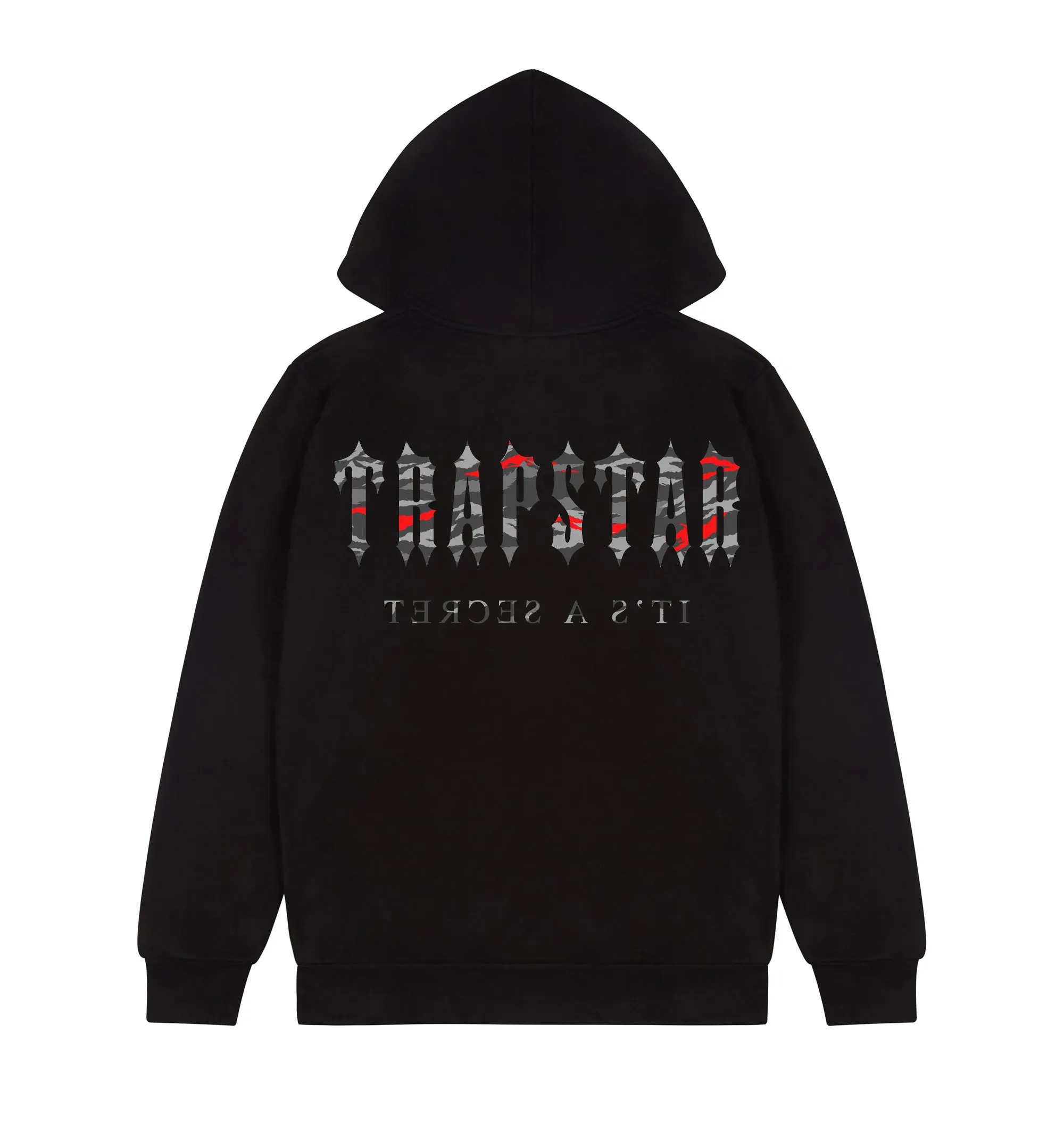 Decoded All Terrain Hoodie - Black/Red Camo sold by Trapstar London product image thumbnail 2