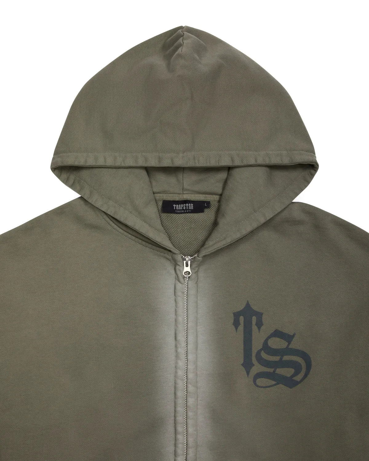 Script Spray Tracksuit - Dark Khaki sold by Trapstar London product image thumbnail 2