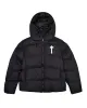 Irongate Hooded Puffer - Black sold by Trapstar London