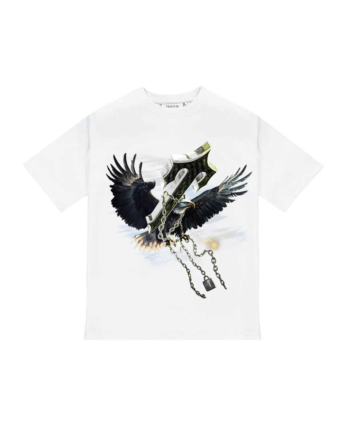 Eagle Irongate T Print Tee - White sold by Trapstar London