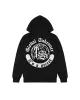 Global Takeover Print Hoodie - Black sold by Trapstar London