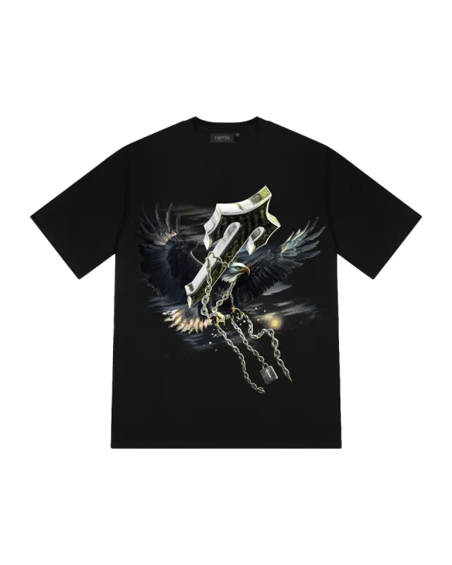 Eagle Irongate T Print Tee - Black sold by Trapstar London