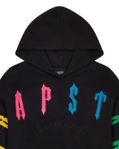 Irongate Arch Chenille 2.0 Tracksuit - Black/Candy sold by Trapstar London