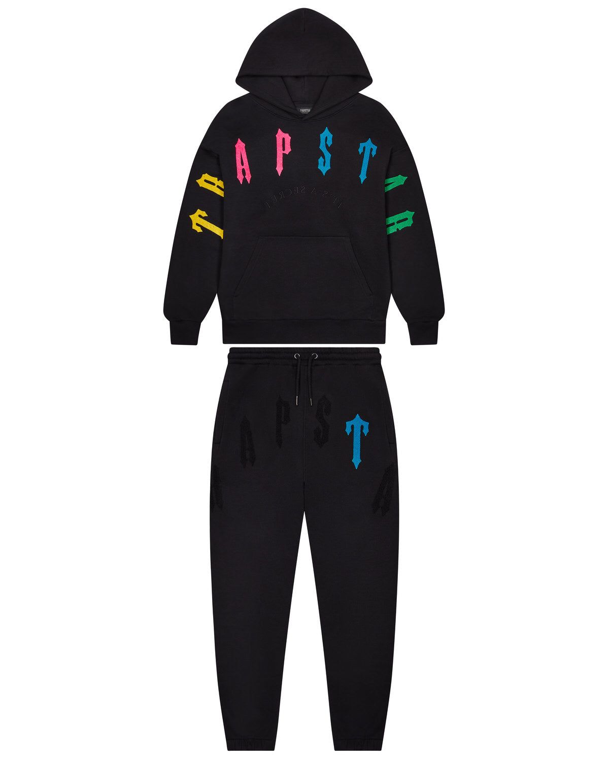 Irongate Arch Chenille 2.0 Tracksuit - Black/Candy | Parallel