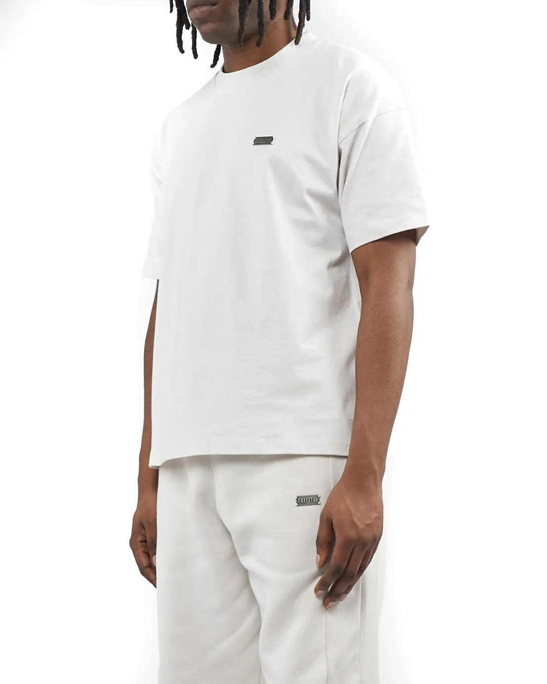 Oversized Comfort Tee - White Sand sold by Trapstar London product image thumbnail 5