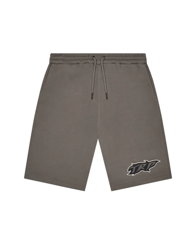TRP Flame Shorts - White/Khaki sold by Trapstar London