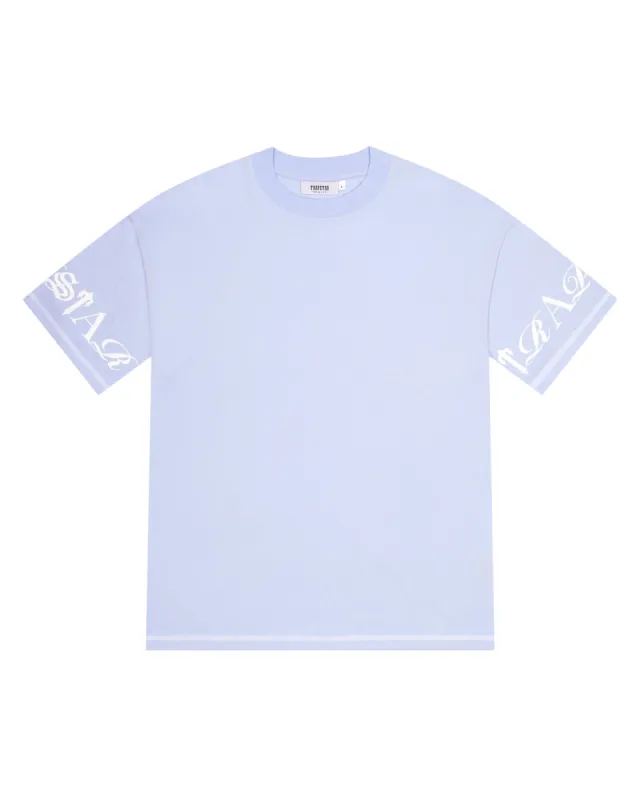 Script Tee - Cashmere Blue sold by Trapstar London