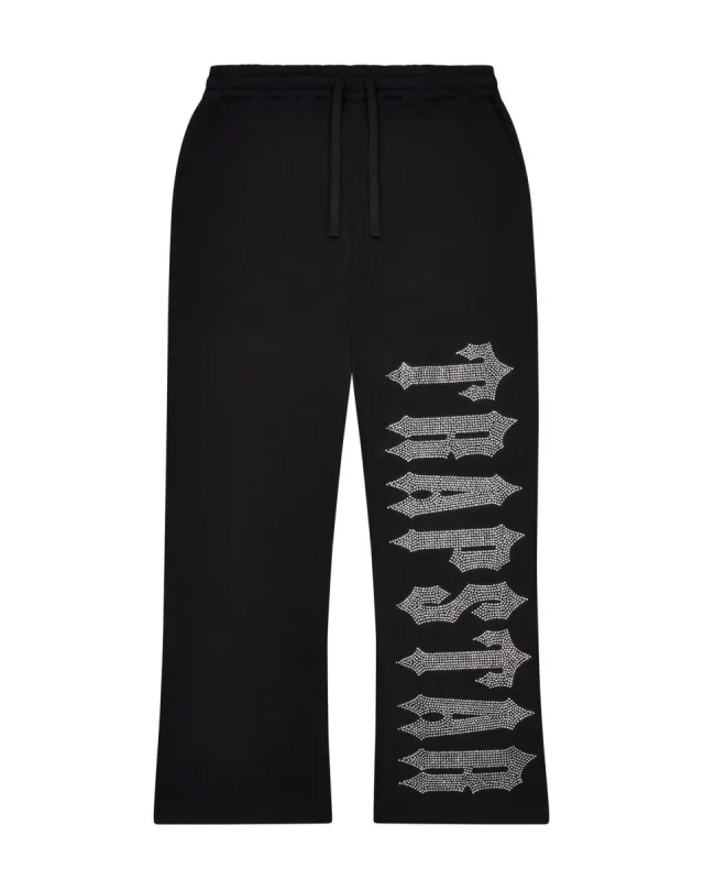 Decoded Skull Diamante Jogger - Black sold by Trapstar London