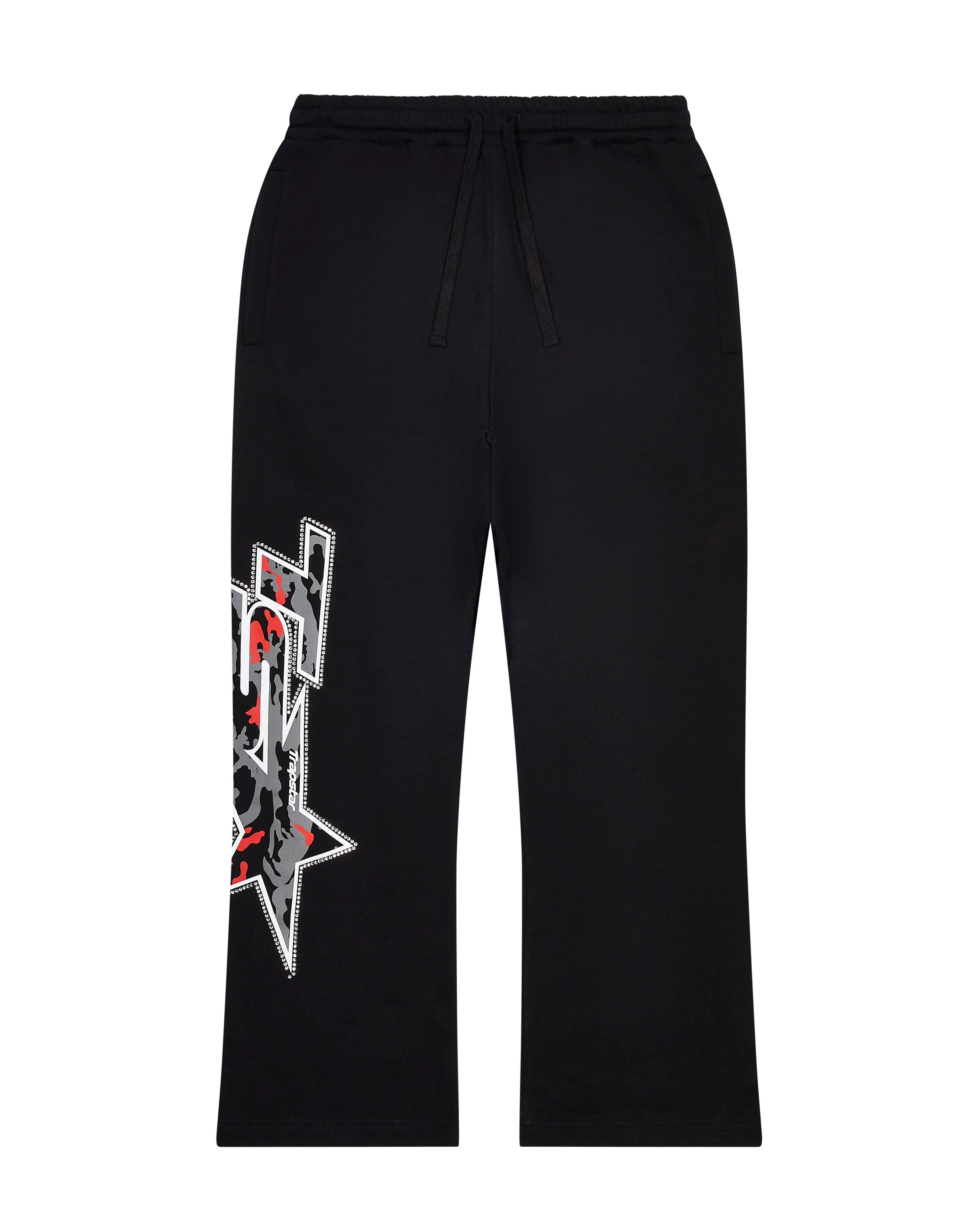 TS Star Camo Jogger - Black sold by Trapstar London