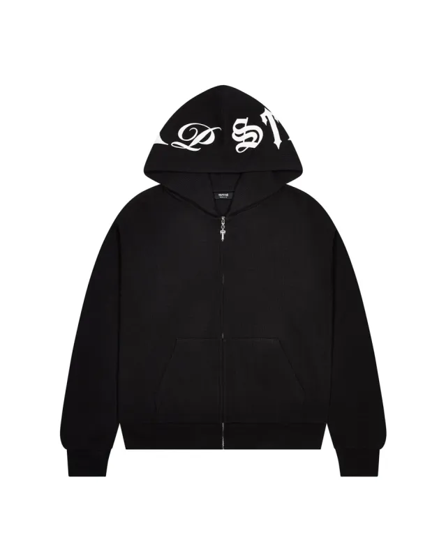 関税込【TRAPSTAR LONDON】Trapstar x Cough Syrup Puff Hoodie Trapstar x Cough Syrup Puff Hoodie - Black* | Parallel