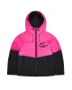 Hyperdrive Hooded Puffer - Black/Pink sold by Trapstar London