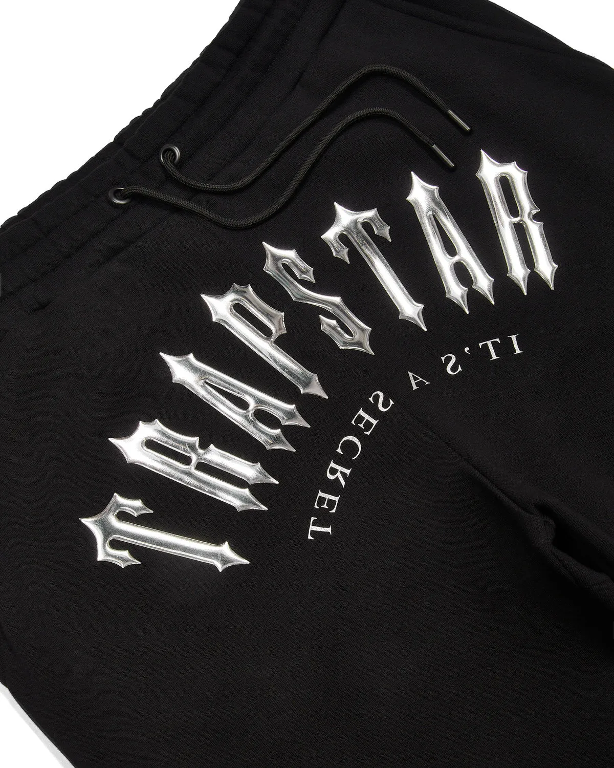 Decoded Hooded Gel Tracksuit - Black/Chrome sold by Trapstar London product image thumbnail 3