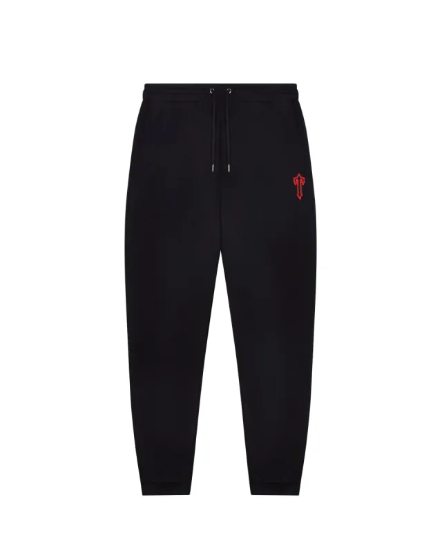 Foundation Jogger - Black/Red sold by Trapstar London