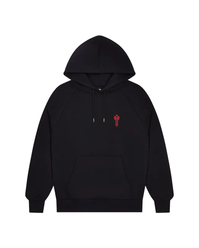 Foundation Hoodie - Black/Red* sold by Trapstar London
