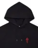 Foundation Hoodie - Black/Red* sold by Trapstar London