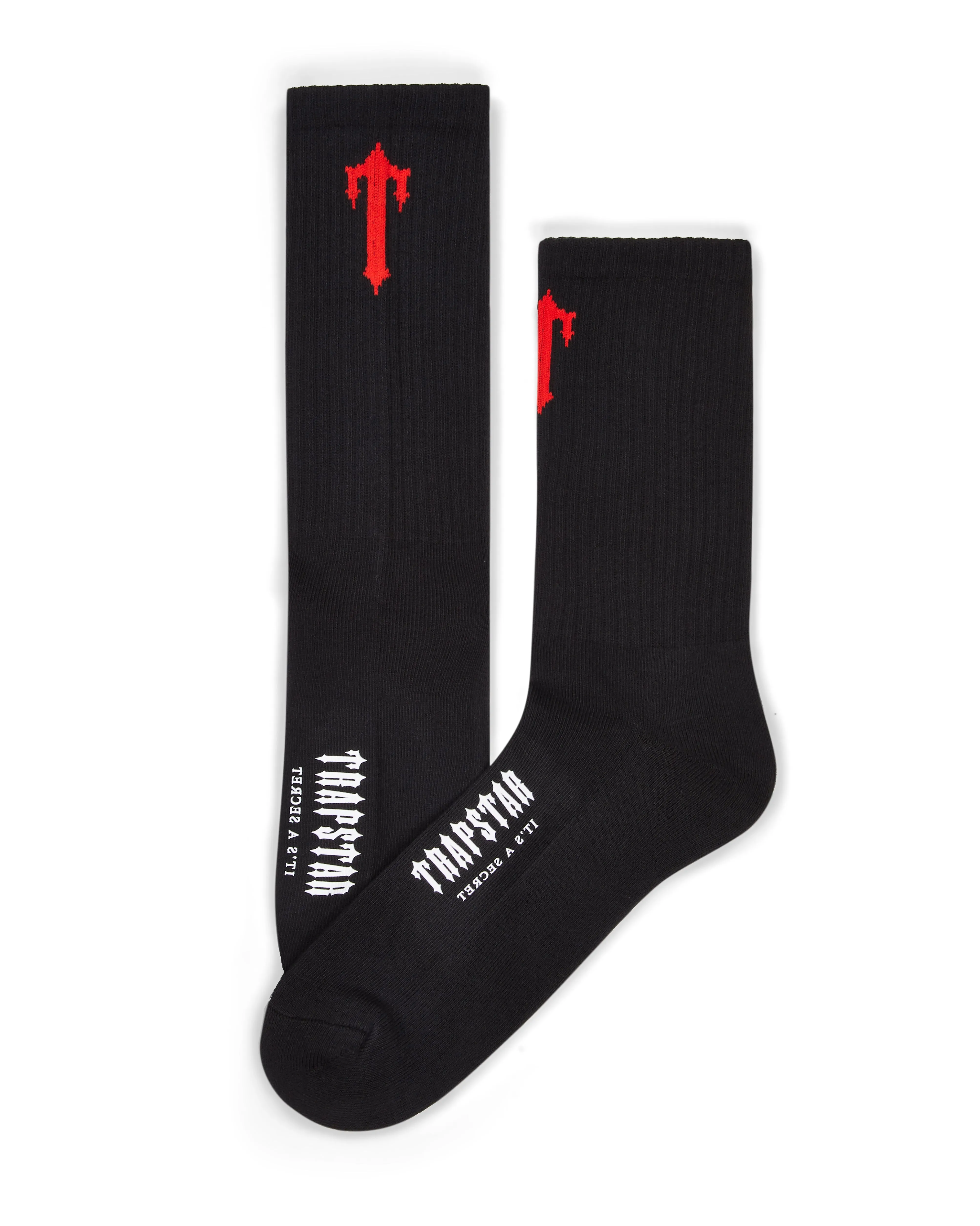 3 Pack Irongate T Socks - Black/White/Red* sold by Trapstar London product image thumbnail 2