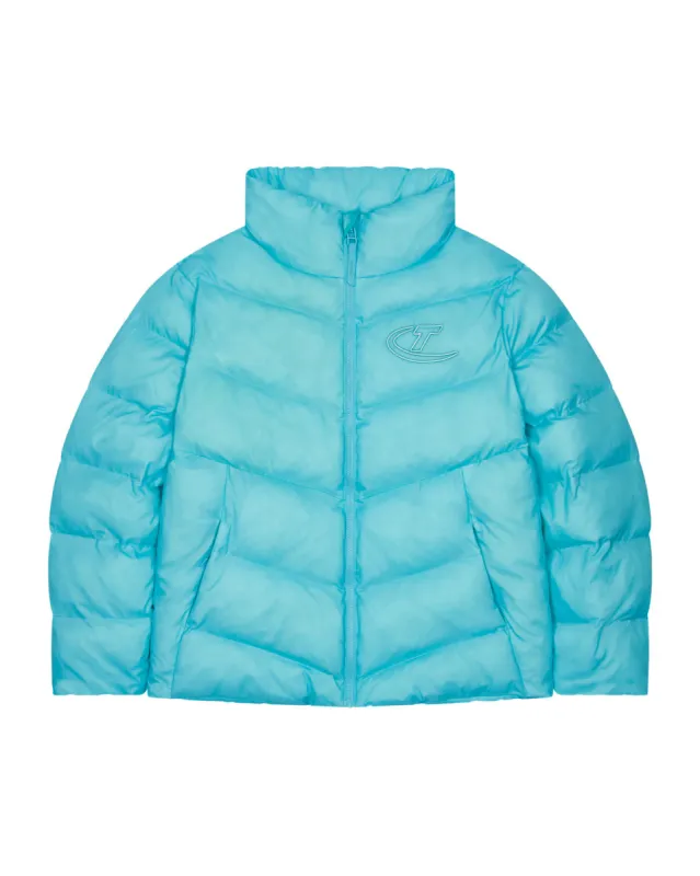 Hyperdrive Puffer - Teal sold by Trapstar London