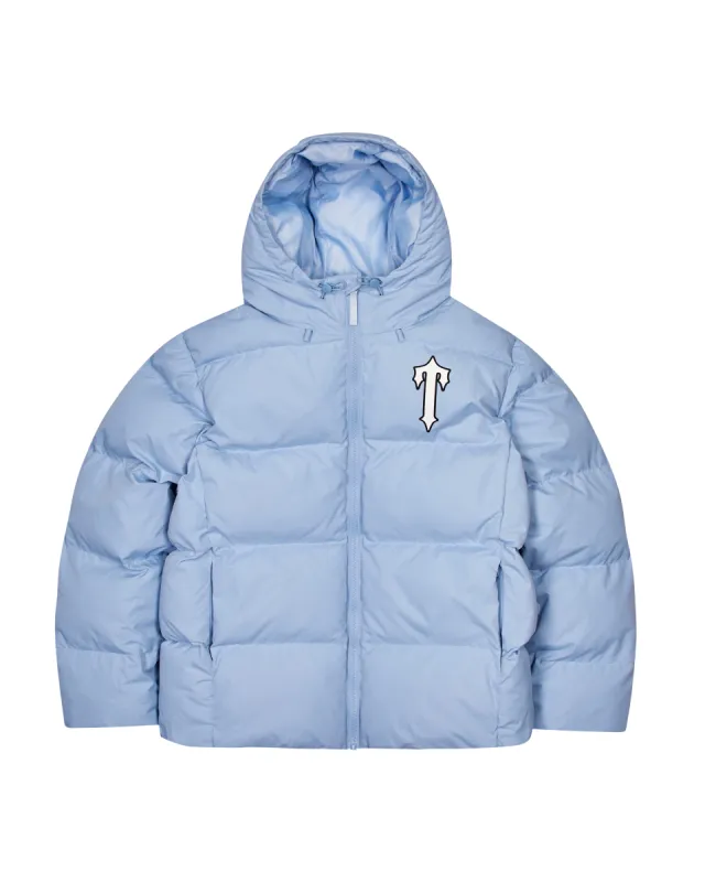 Irongate Arch Hooded Puffer - Light Blue sold by Trapstar London