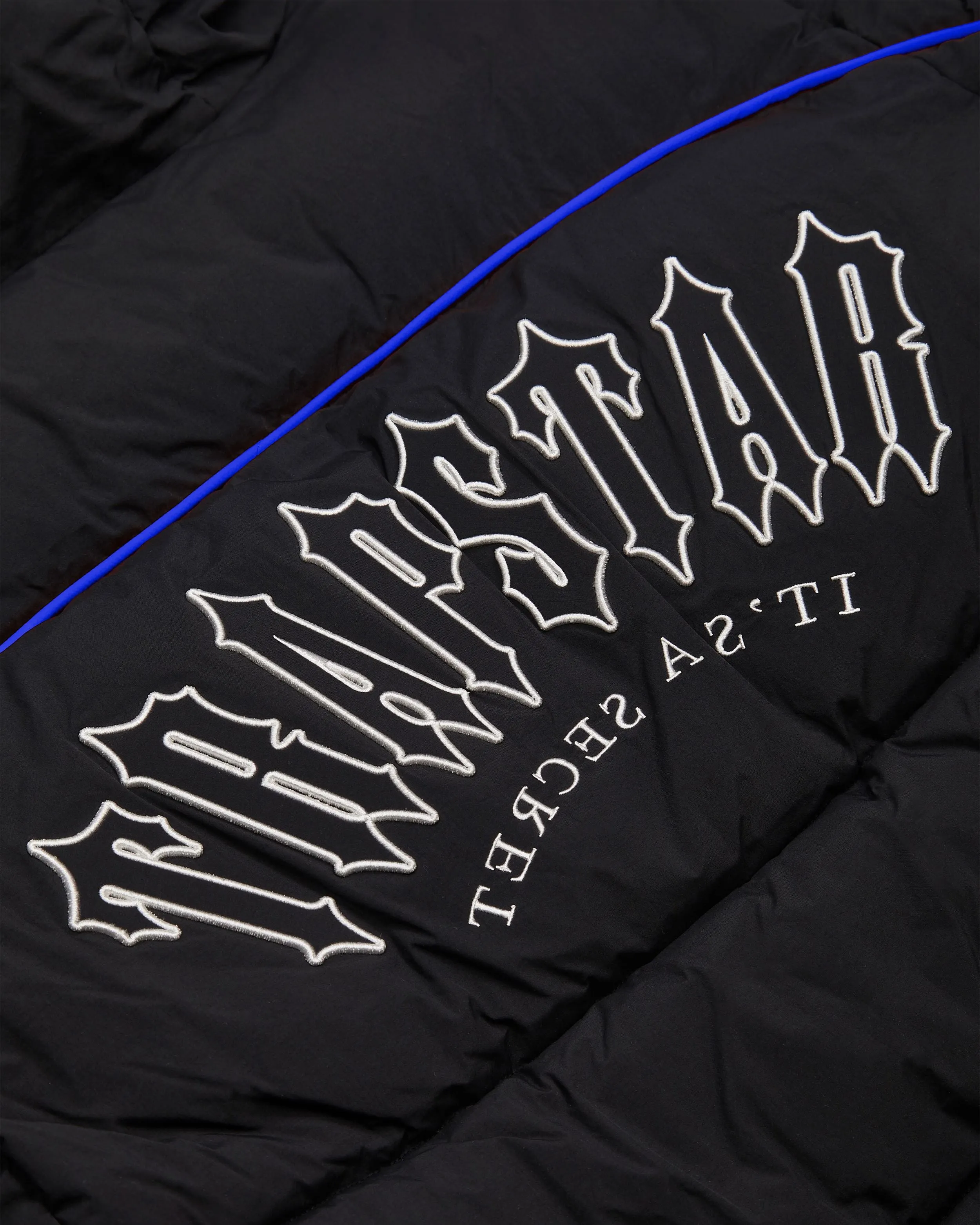Irongate Arch Piping Puffer - Black/Purple sold by Trapstar London product image thumbnail 3