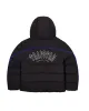 Irongate Arch Piping Puffer - Black/Purple sold by Trapstar London