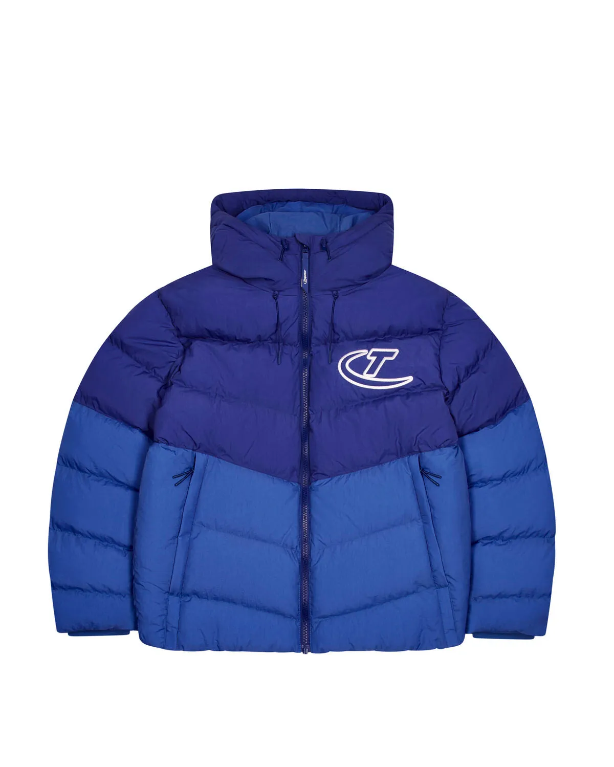 Hyperdrive Hooded Puffer - Blue sold by Trapstar London product image thumbnail 3