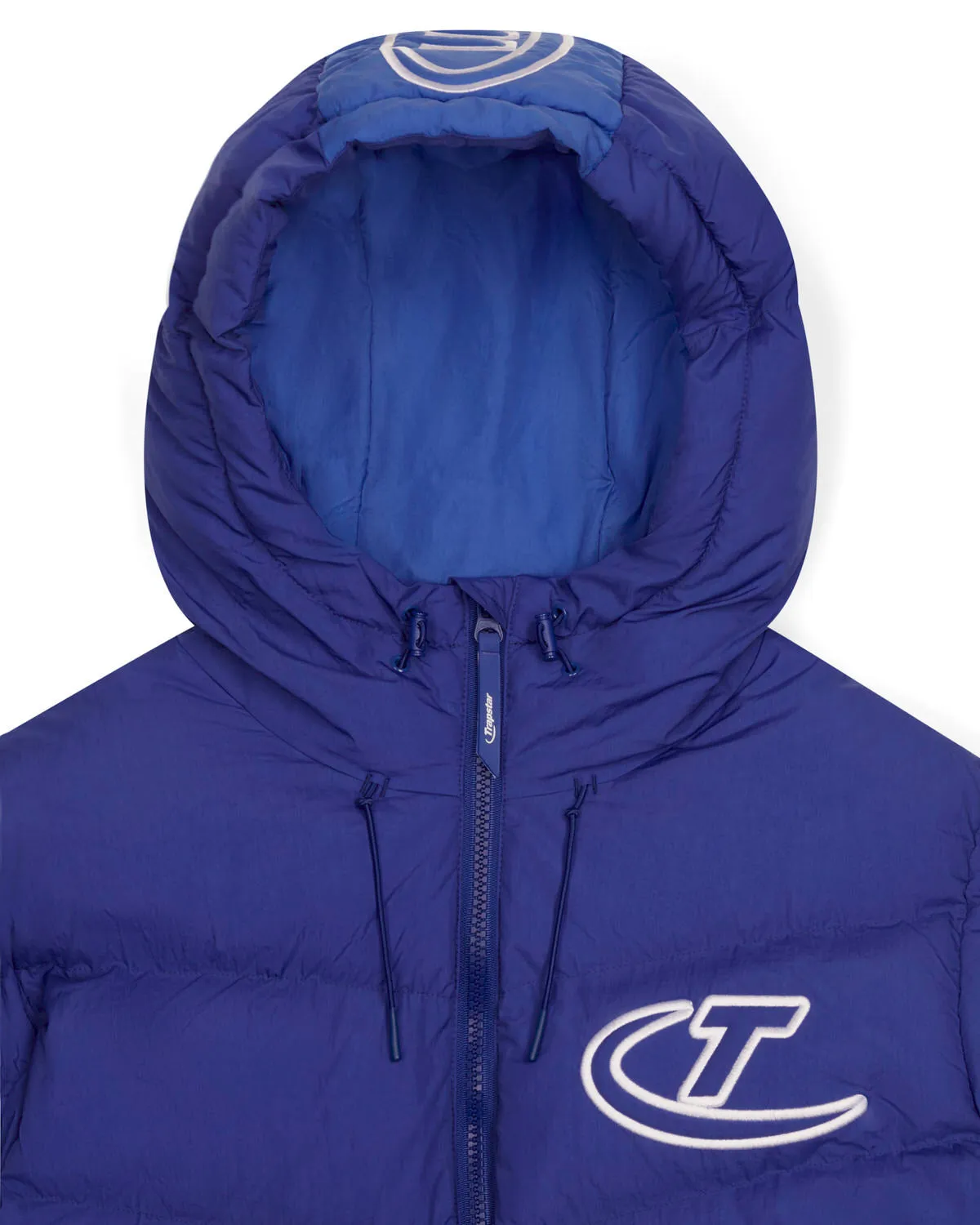 Hyperdrive Hooded Puffer - Blue sold by Trapstar London product image thumbnail 5